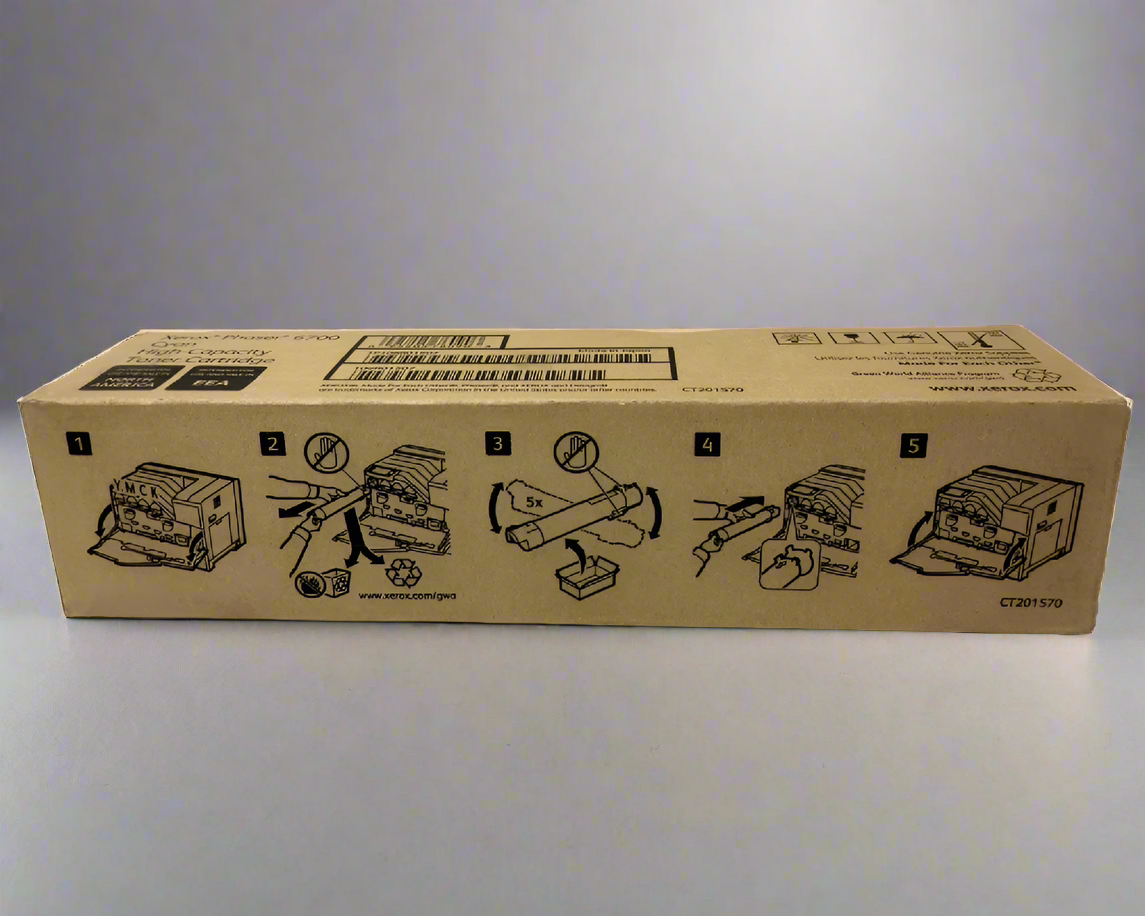 Genuine Xerox Phaser 6700 OEM Toner - 106R01507 Cyan
