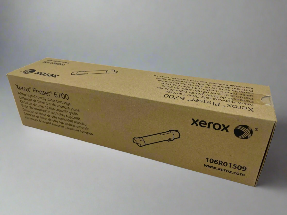 Genuine Xerox Phaser 6700 OEM Toner - 106R01509 Yellow