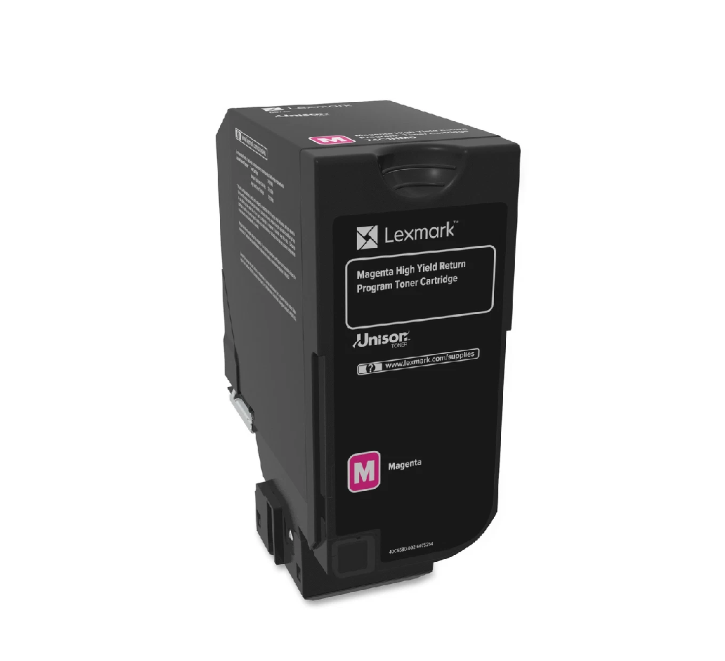 Genuine Lexmark OEM Toner - 74C1HM0 Magenta