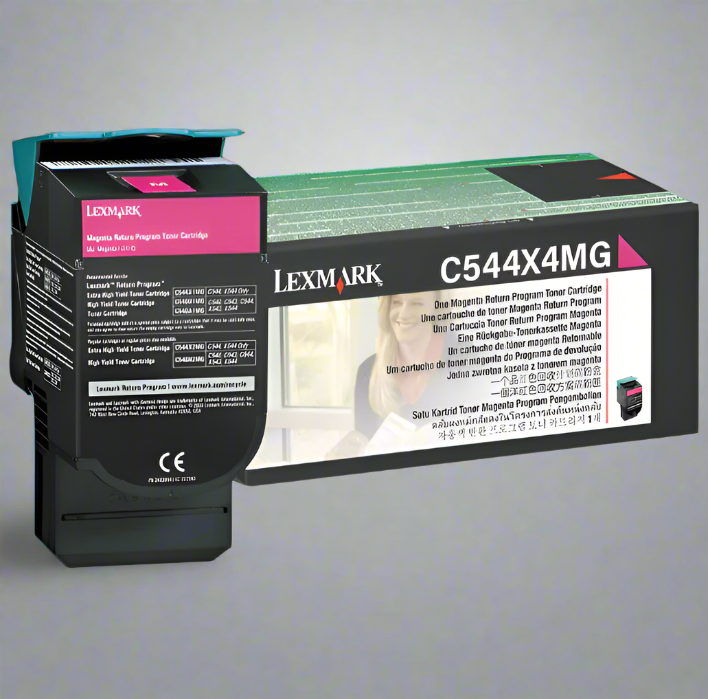Genuine Lexmark OEM Toner - C544X4MG Magenta