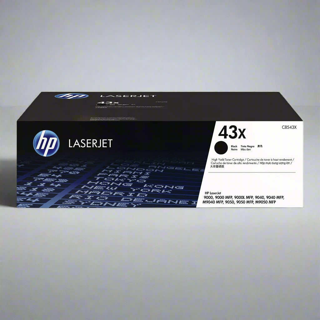 Genuine HP 43X OEM Toner - C8543X Black