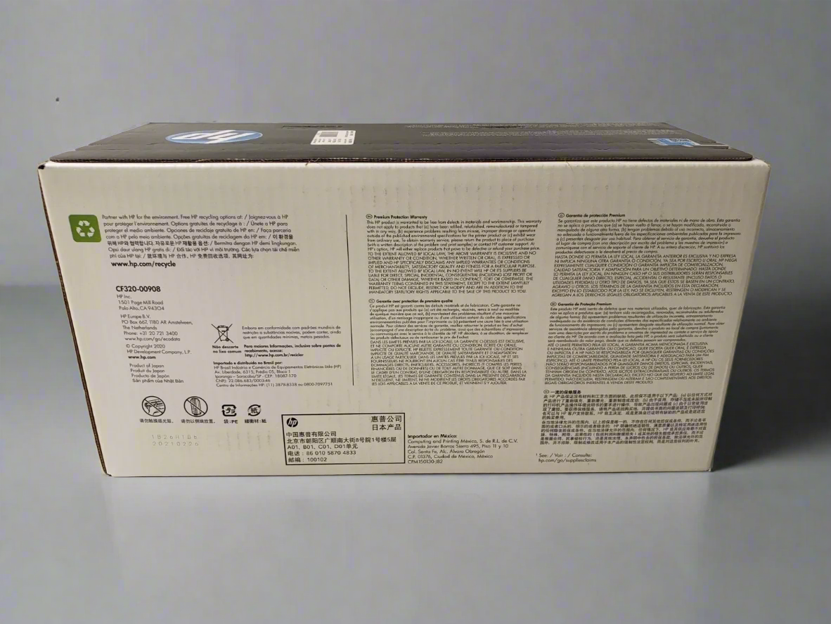 Genuine HP 652A OEM Toner - CF320A Black