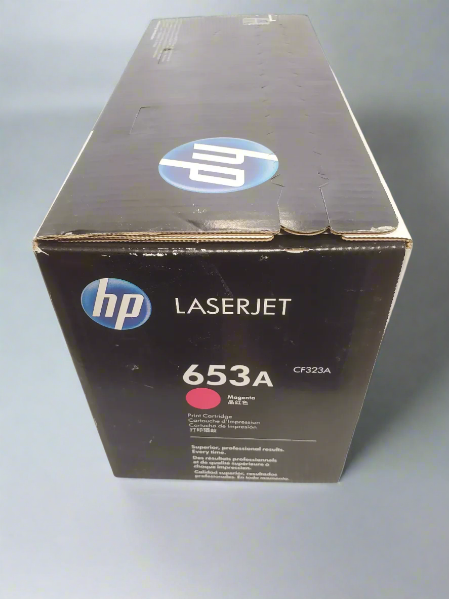 Genuine HP 653A OEM Toner - CF323A Magenta