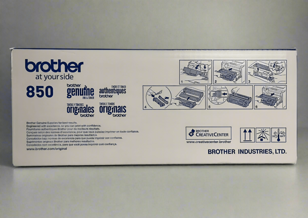 Genuine Brother OEM Toner - TN850 Black - Real Deal Toners