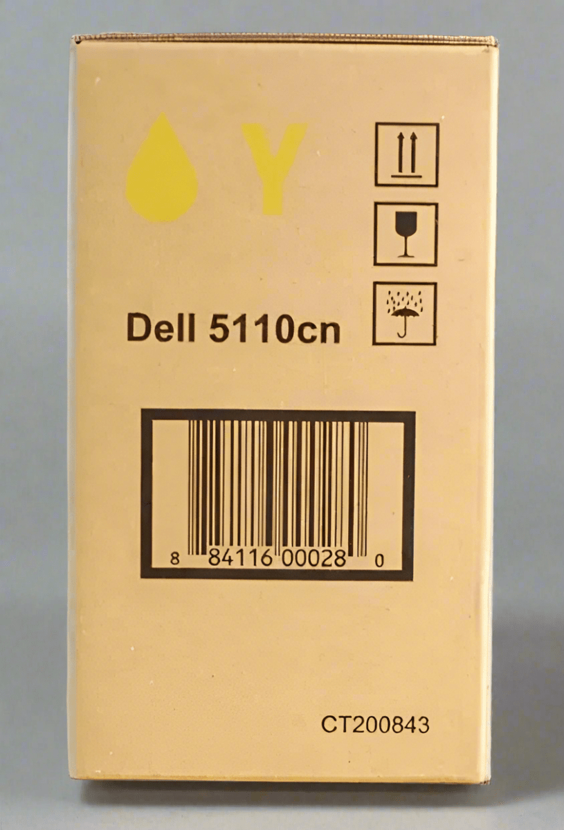 Genuine Dell OEM Toner - JD750 Yellow - Real Deal Toners