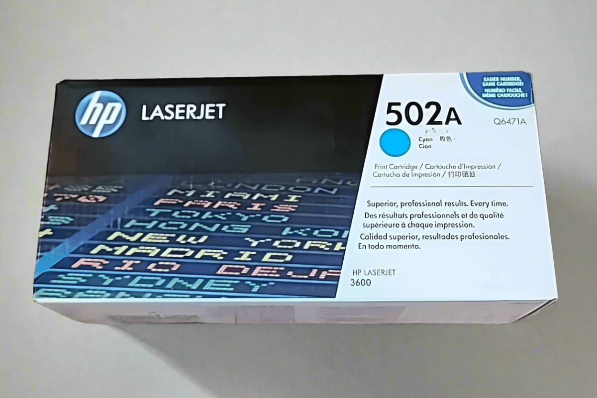 Genuine HP 502A OEM Toner - Q6471A Cyan - Real Deal Toners