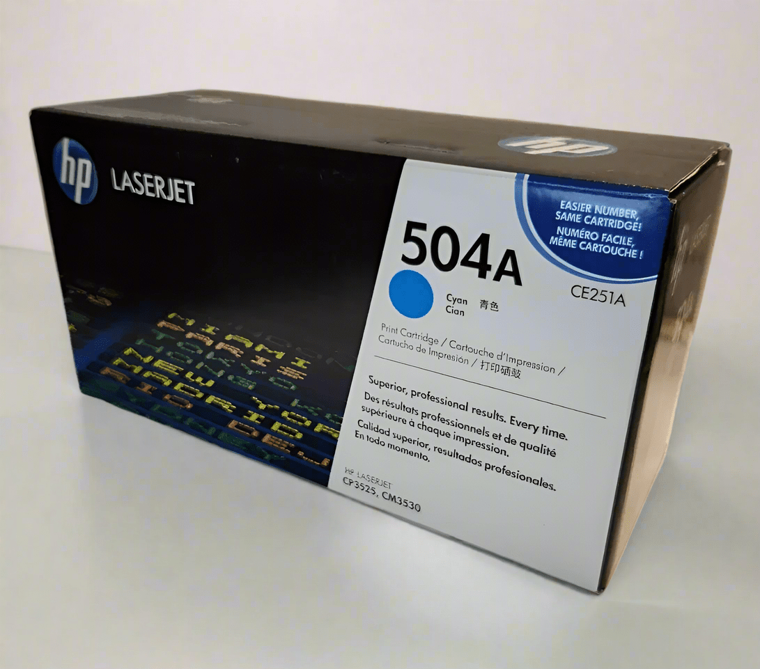 HP プリントカートリッジ CE251A シアン HP-EPCE251A Genuine HP 504A OEM Toner - CE251A Cyan