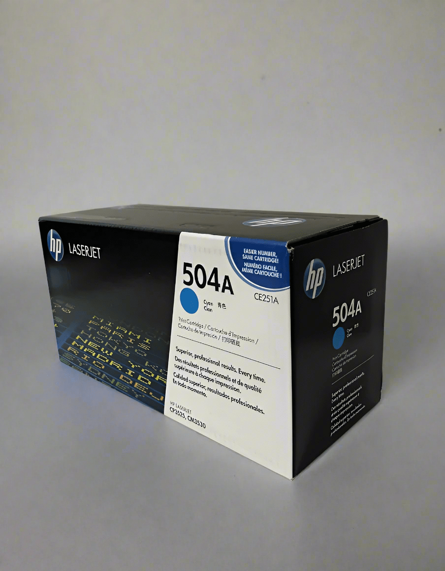 Genuine HP 504A OEM Toner - CE251A Cyan - Real Deal Toners