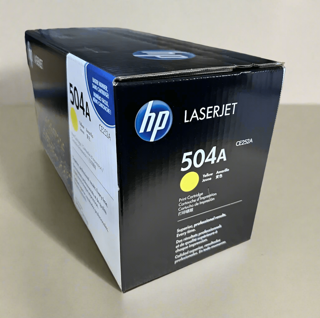 Genuine HP 504A OEM Toner - CE252A Yellow - Real Deal Toners