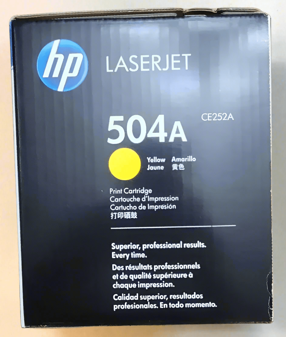 Genuine HP 504A OEM Toner - CE252A Yellow - Real Deal Toners