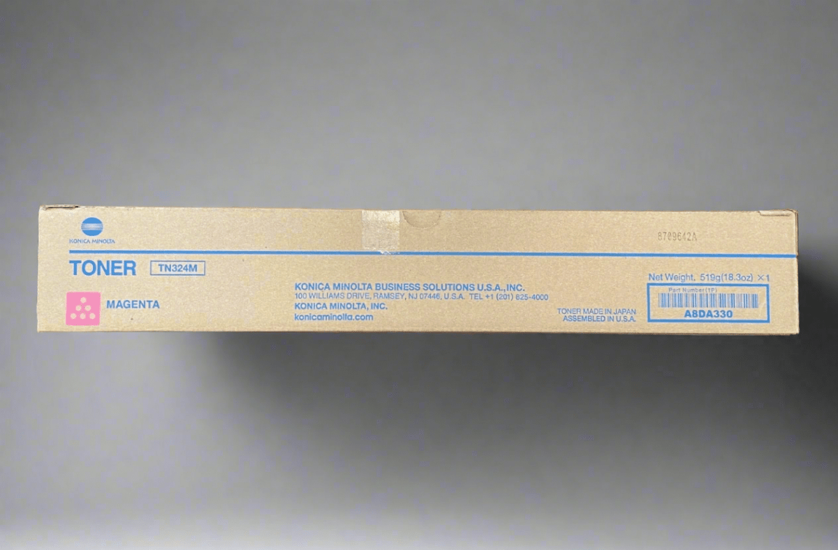 Genuine Konica Minolta OEM Toner - TN324M (A8DA330) Magenta - Real Deal Toners