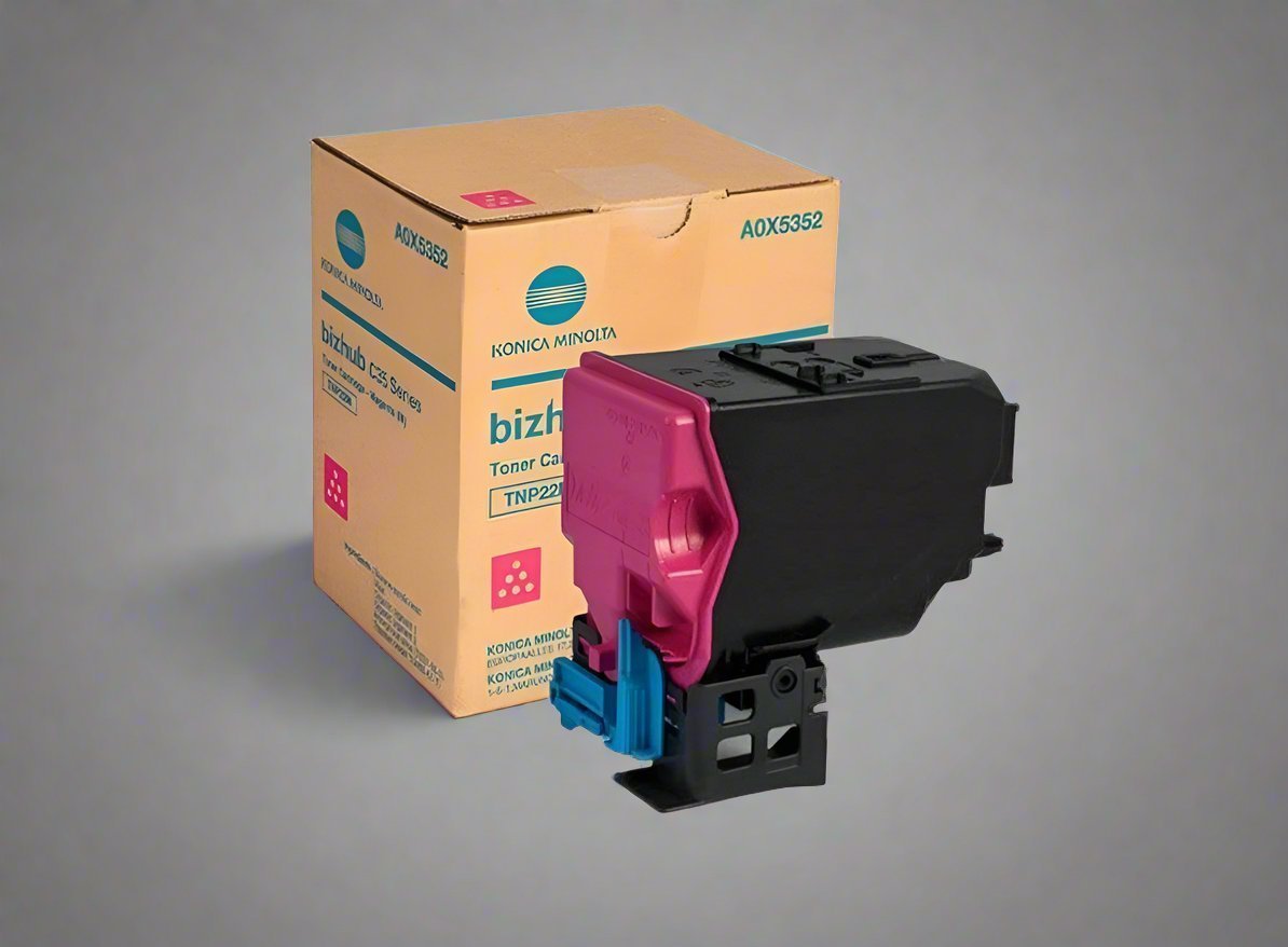 Genuine Konica - Minolta OEM Toner - TNP22M Magenta - Real Deal Toners