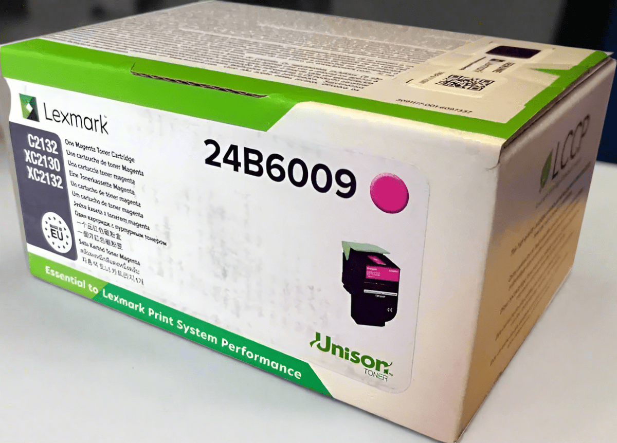 Genuine Lexmark OEM Toner Cartridge Set - 24B60 Black Cyan Magenta Yellow - Real Deal Toners