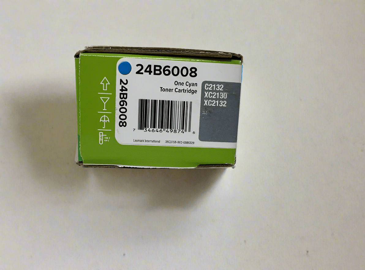 Genuine Lexmark OEM Toner Cartridge Set - 24B60 Black Cyan Magenta Yellow - Real Deal Toners