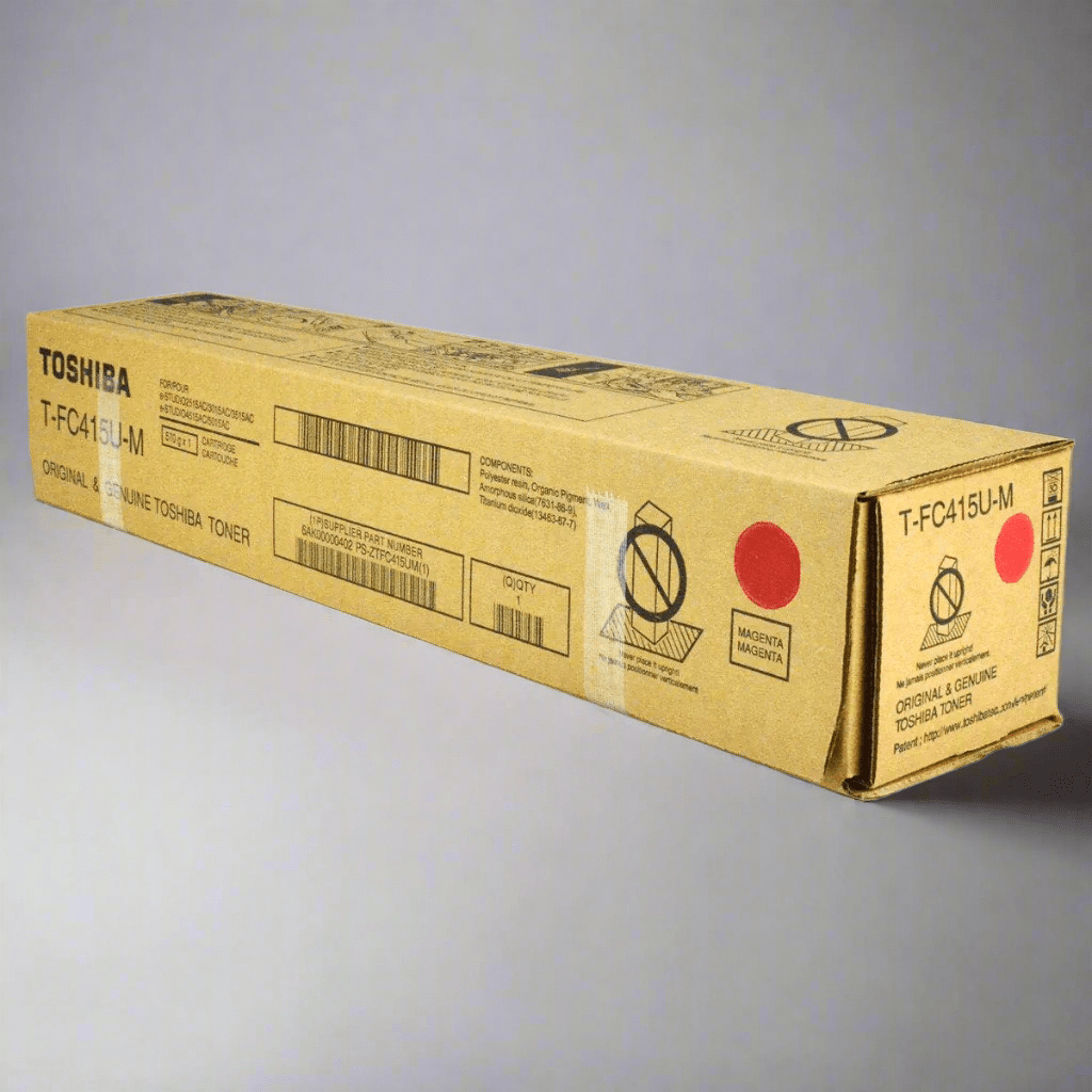 Genuine Toshiba OEM Toner Cartridge - TFC415UM Magenta - Real Deal Toners