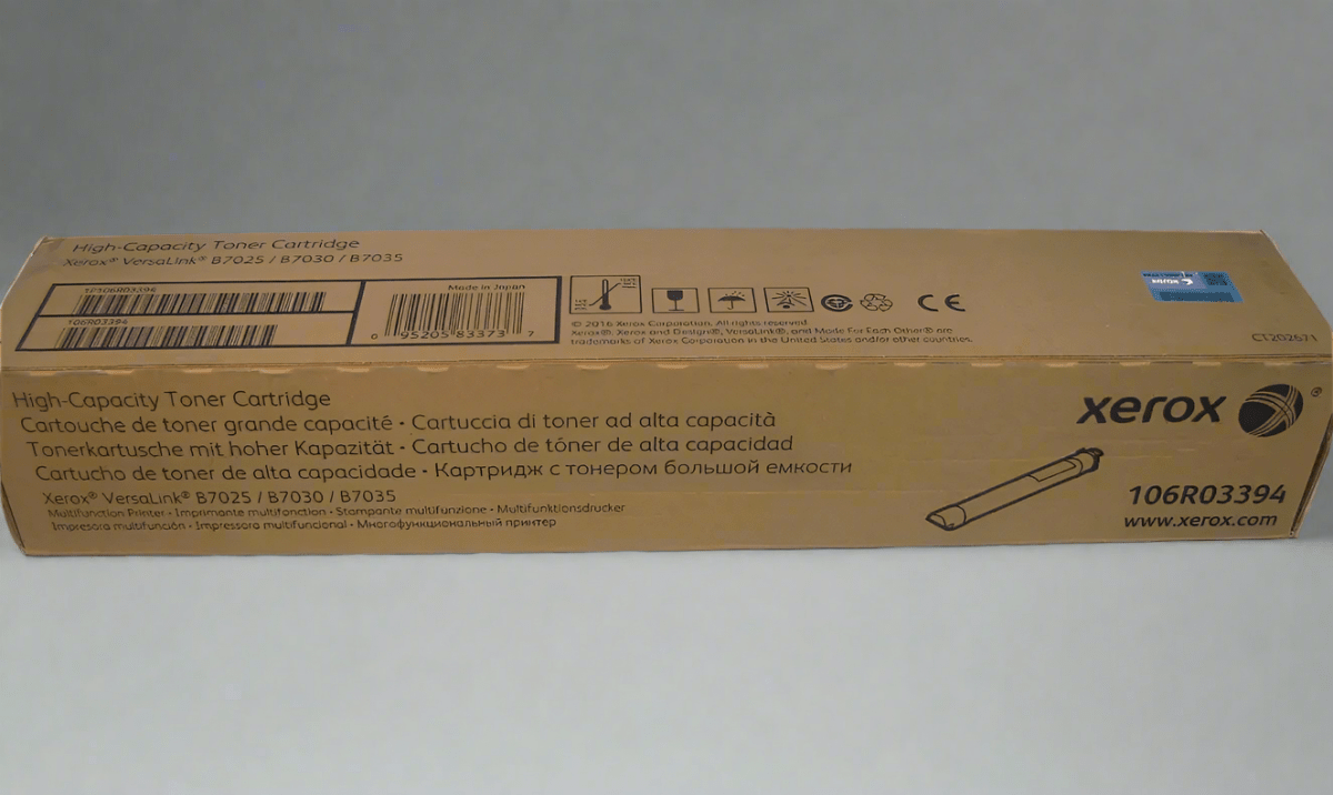 Genuine Xerox OEM Toner - 106R03394 Black - Real Deal Toners
