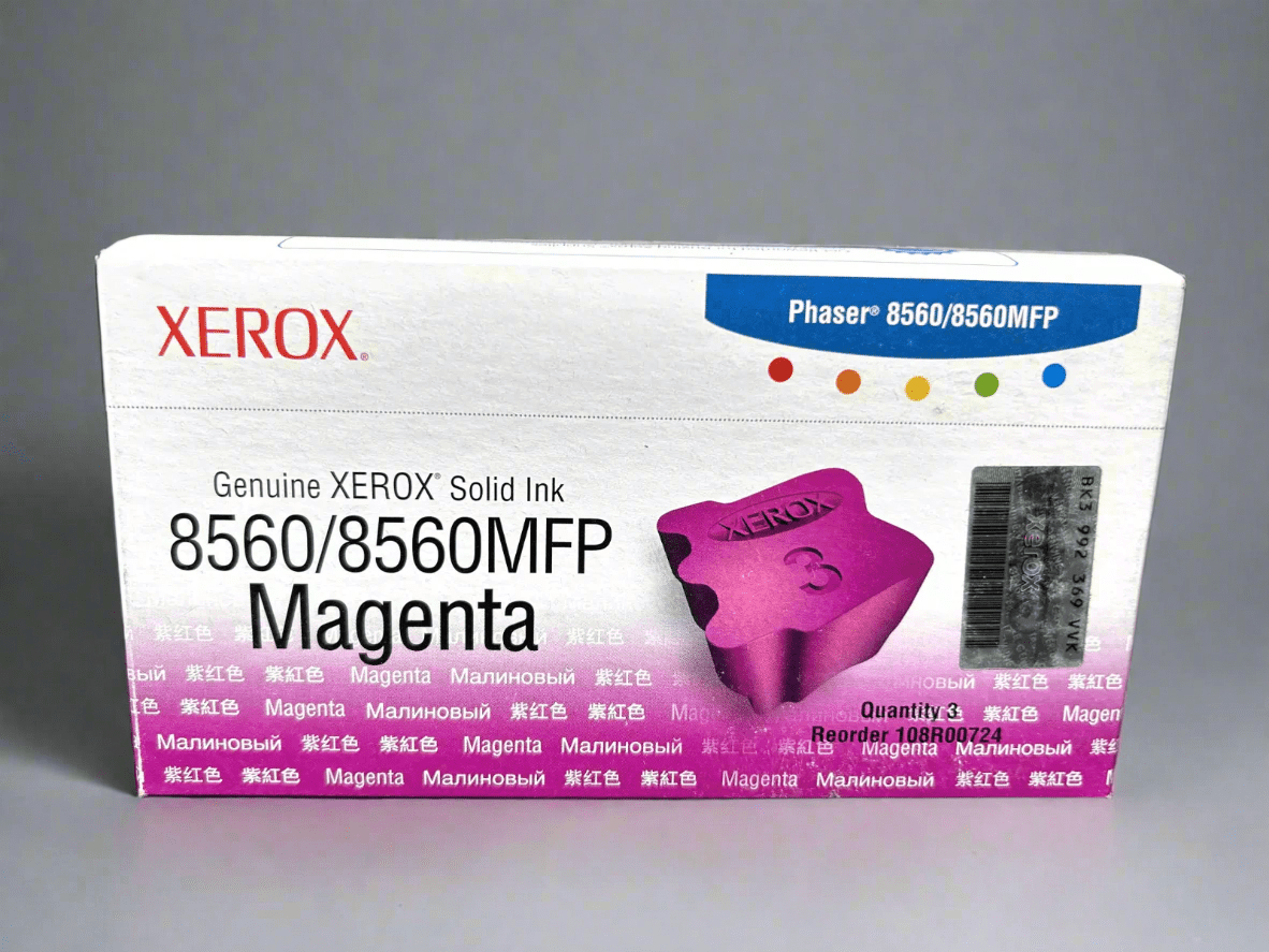 Genuine Xerox Phaser 8560/8560MFP OEM Solid Ink - 108R00724 Magenta - Real Deal Toners