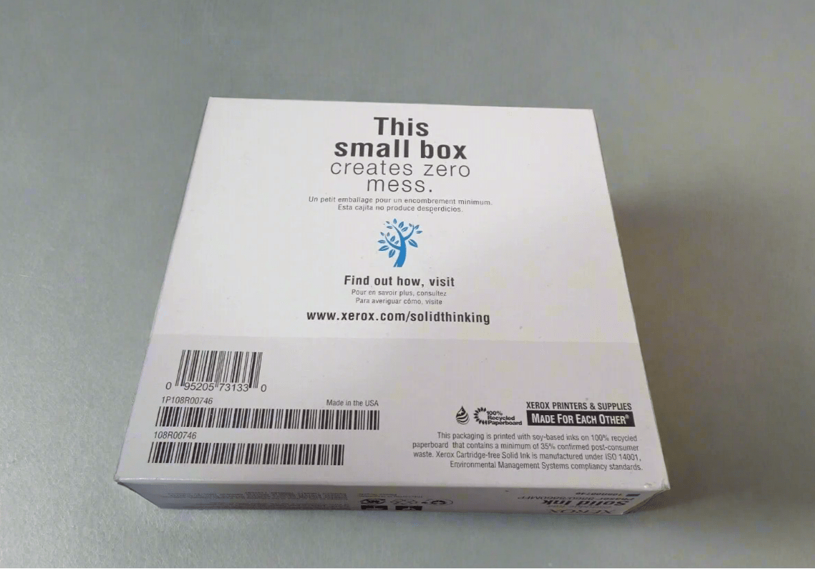 Genuine Xerox Phaser 8860 OEM Solid Ink - 108R00746 Cyan - Real Deal Toners