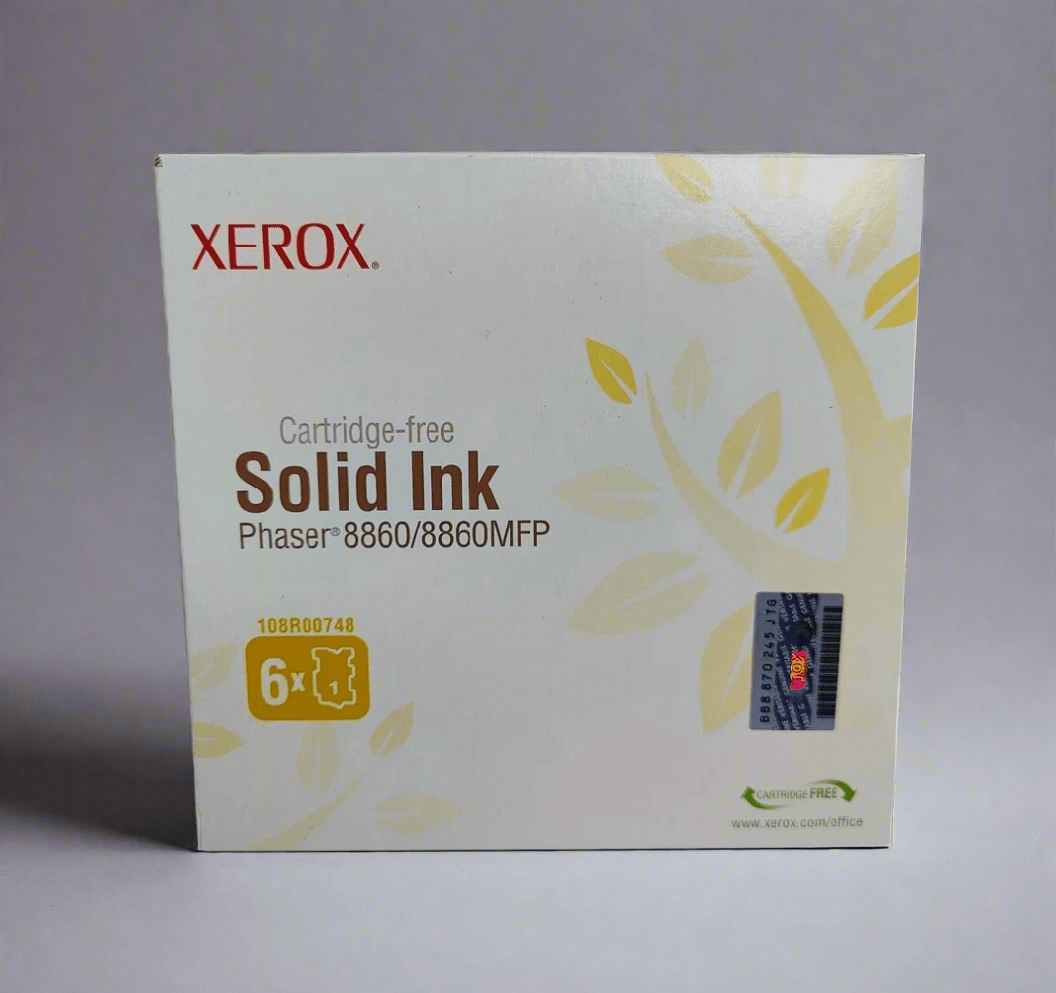 Genuine Xerox Phaser 8860 OEM Solid Ink - 108R00748 Yellow - Real Deal Toners