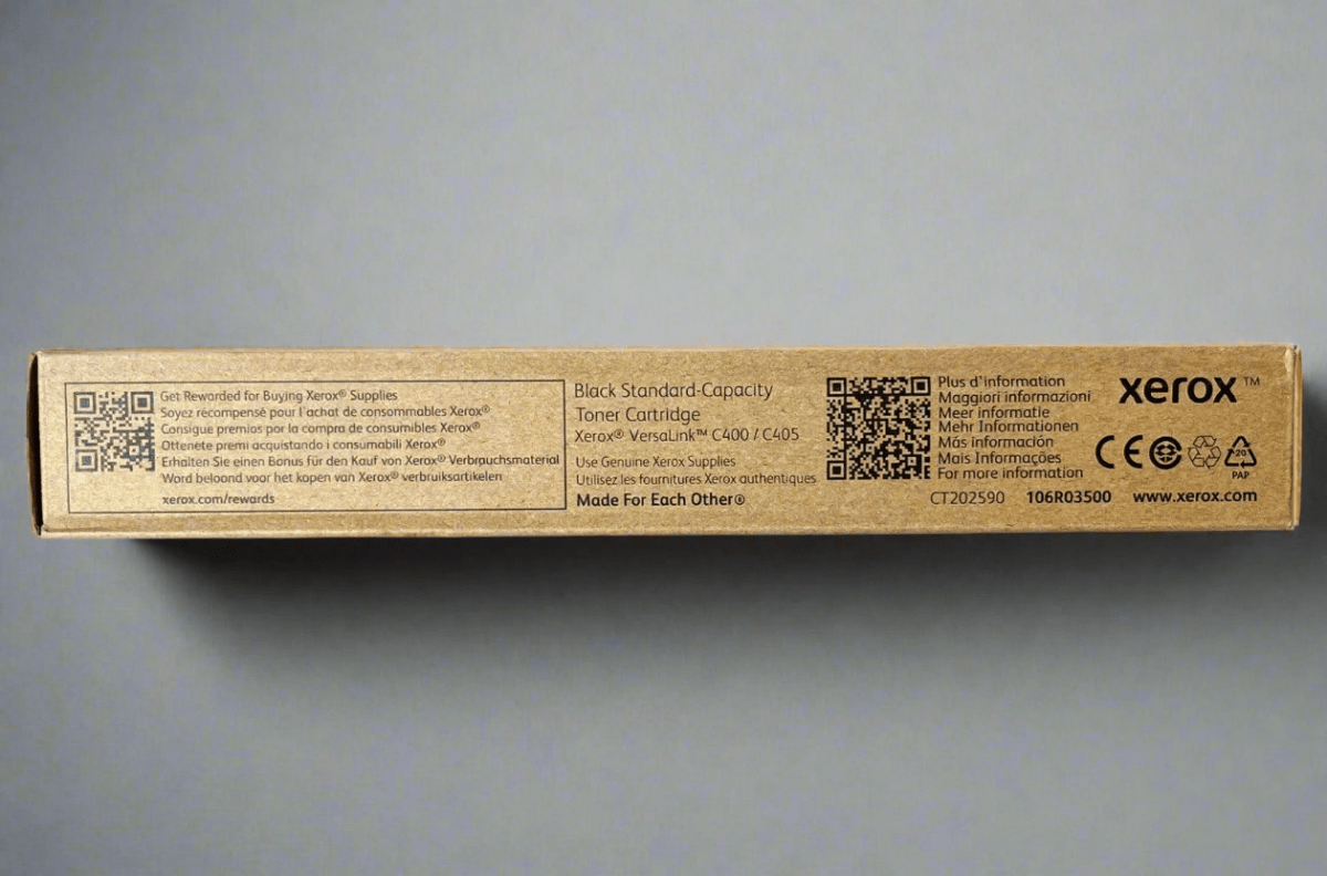 Genuine Xerox VersaLink C400/C405 OEM Toner - 106R03500 Black - Real Deal Toners