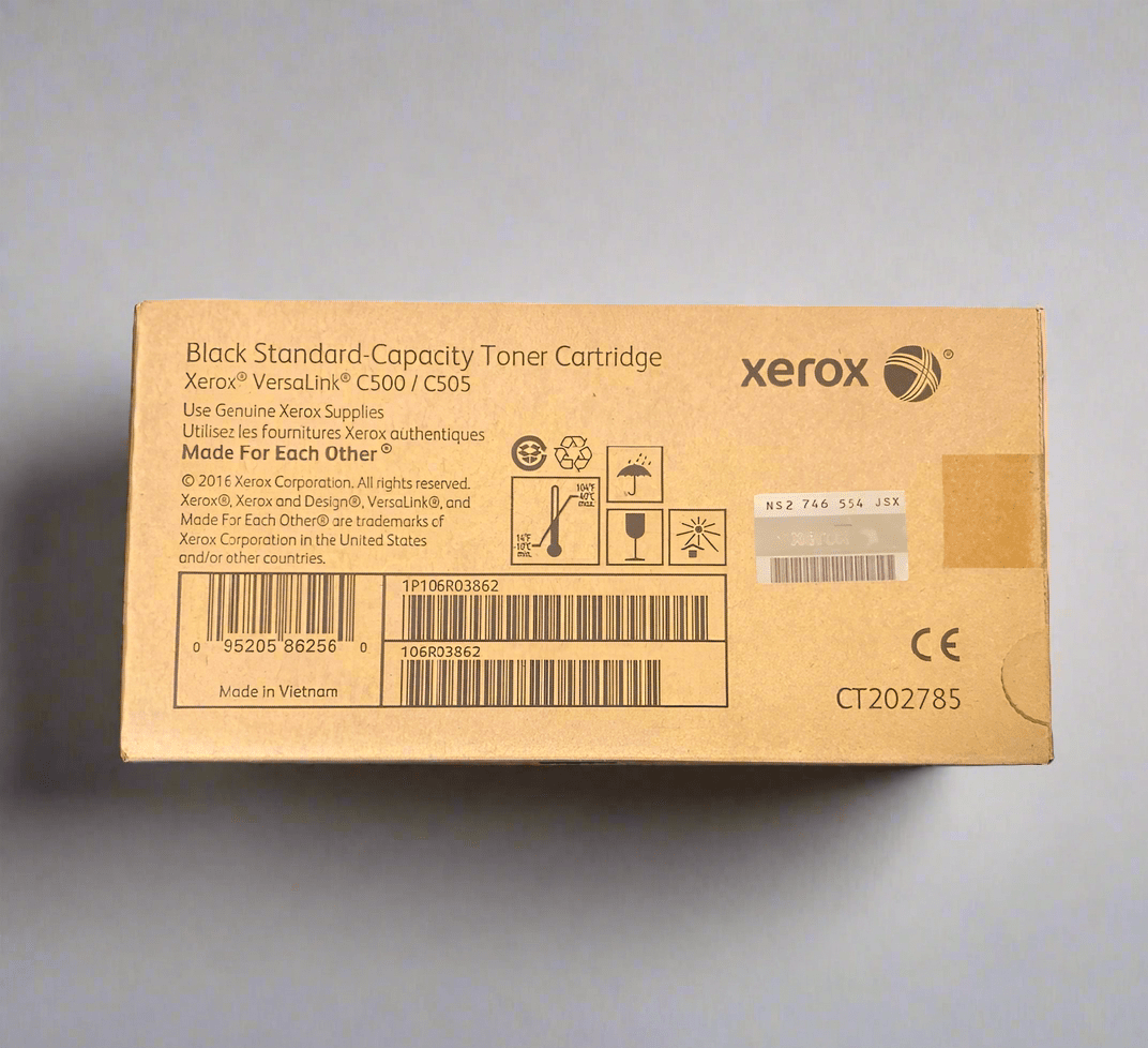 Genuine Xerox VersaLink C500/505 OEM Toner - 106R03862 Black - Real Deal Toners