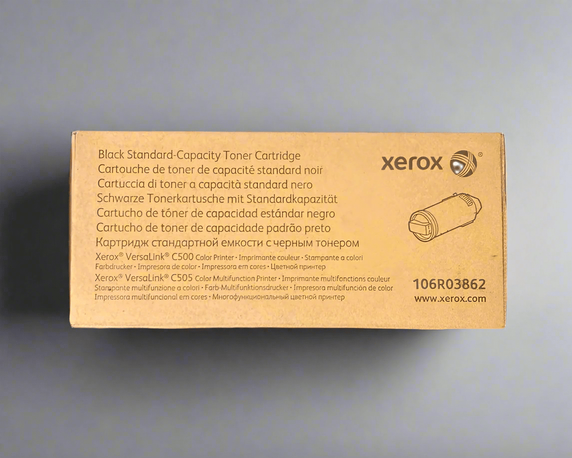 Genuine Xerox VersaLink C500/505 OEM Toner - 106R03862 Black - Real Deal Toners