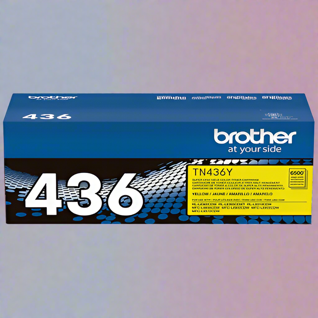 Genuine Brother OEM Toner Yellow - TN436Y