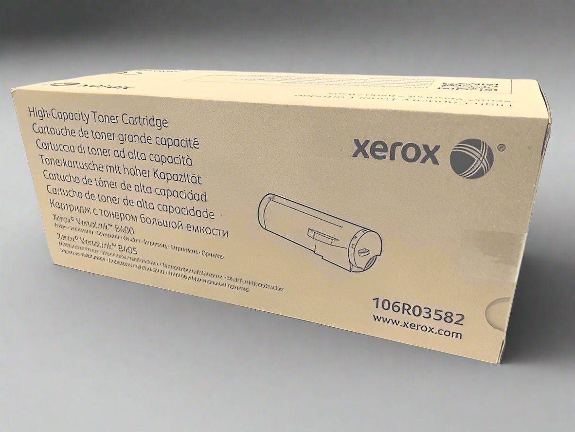 Genuine Xerox OEM Toner - 106R03582 Black