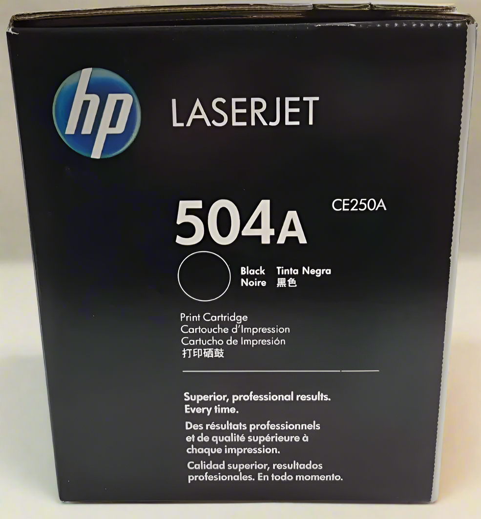 Genuine HP OEM Toner - CE250A Black