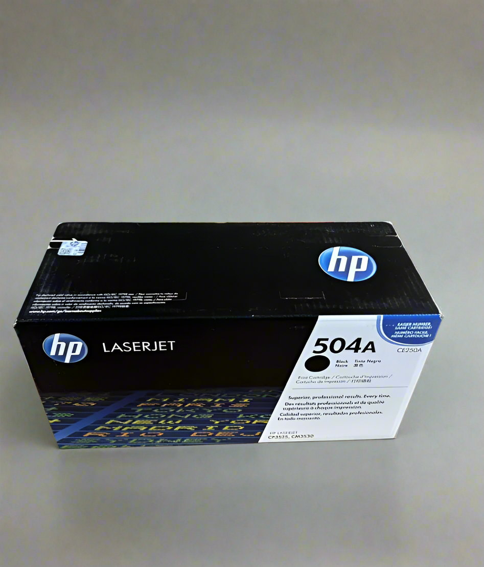 Genuine HP OEM Toner - CE250A Black