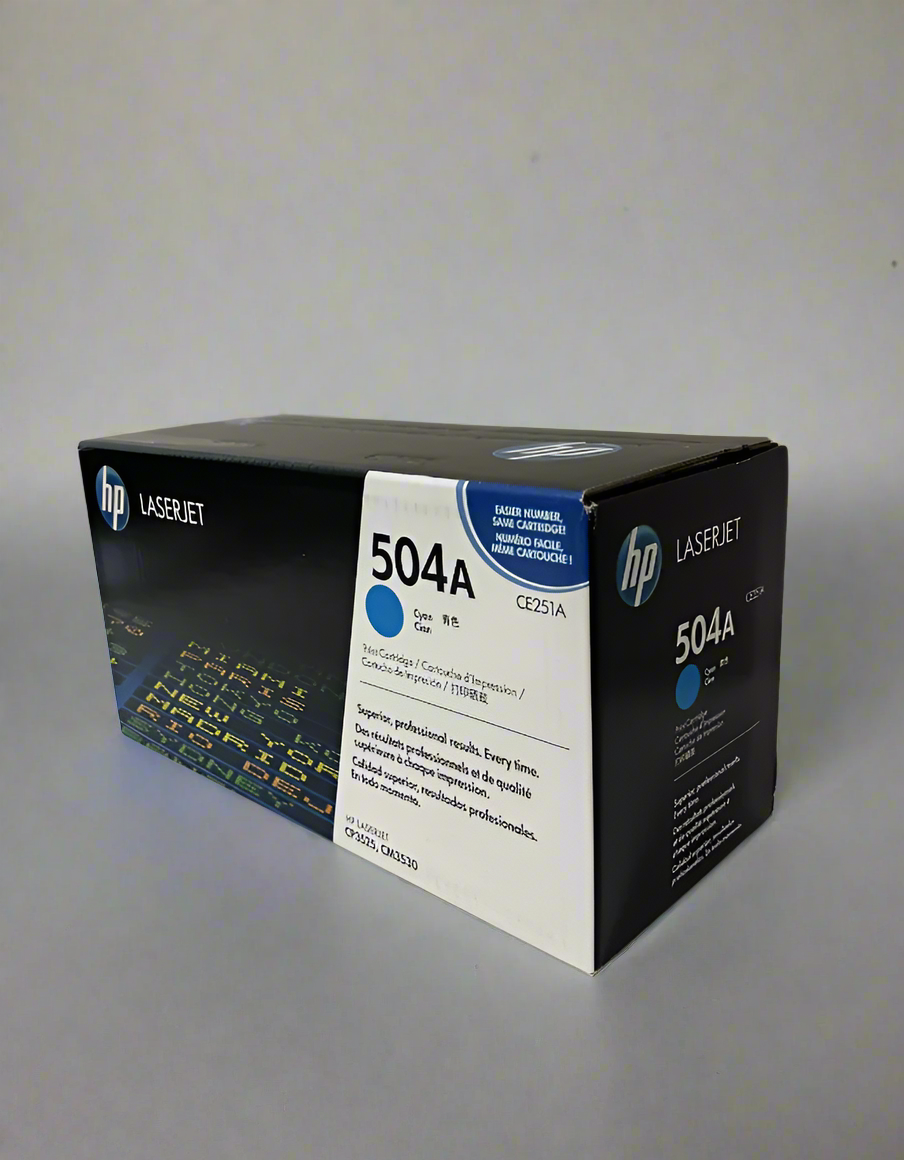 Genuine HP OEM Toner - CE251A Cyan