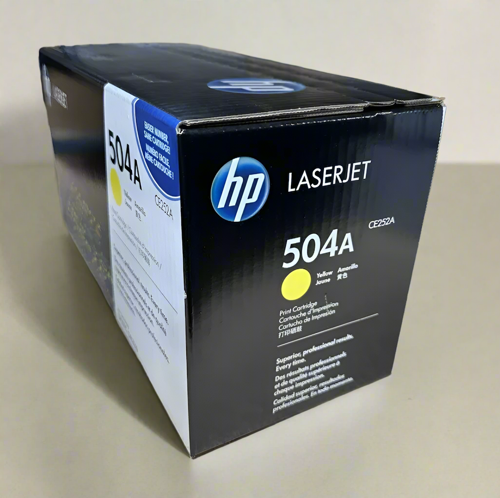 Genuine HP OEM Toner - CE252A Yellow