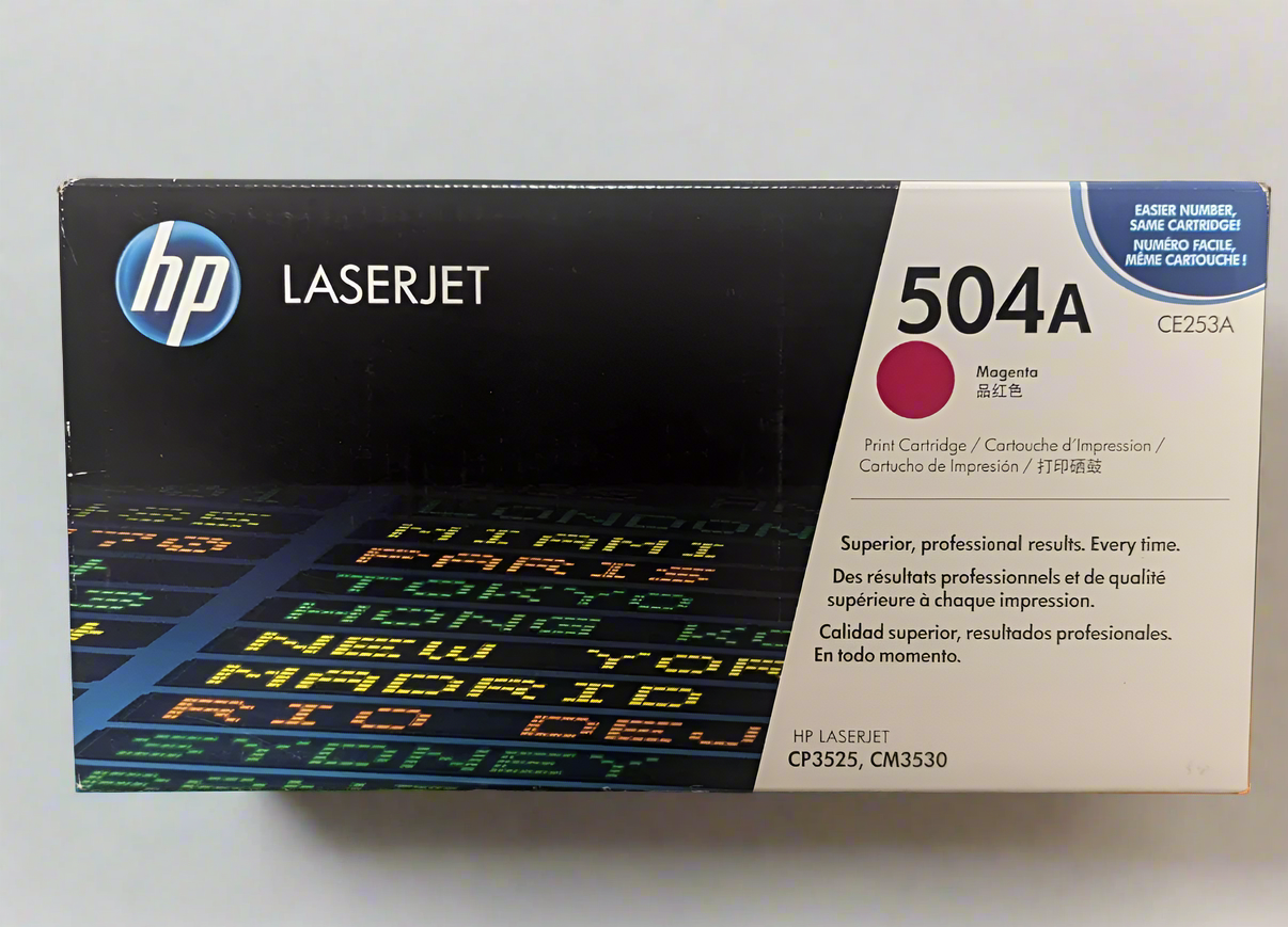 Genuine HP OEM Toner - CE253A Magenta