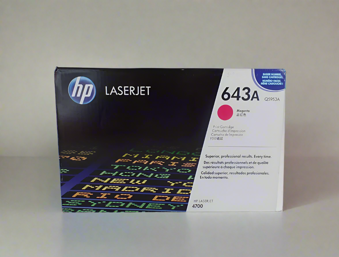 Genuine HP OEM Toner - Q5953A Magenta