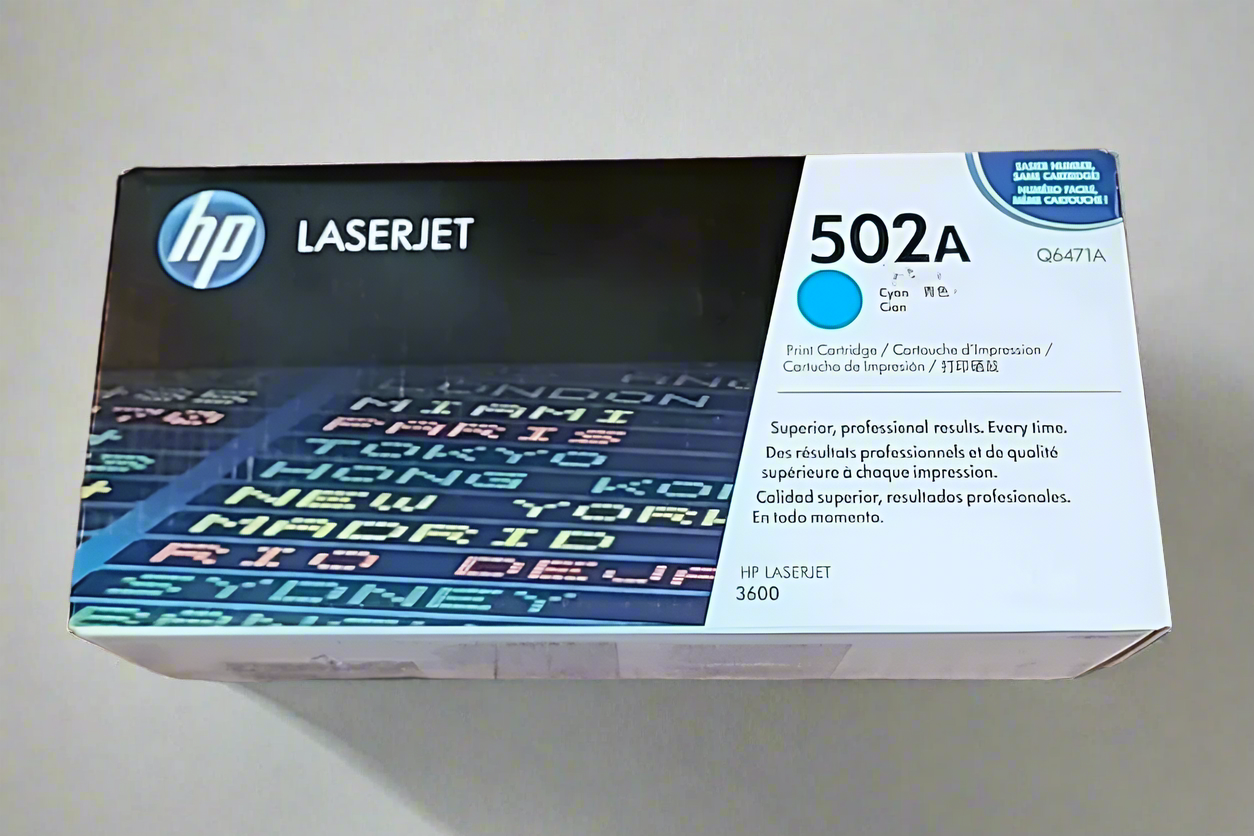 Genuine HP OEM Toner - Q6471A Cyan