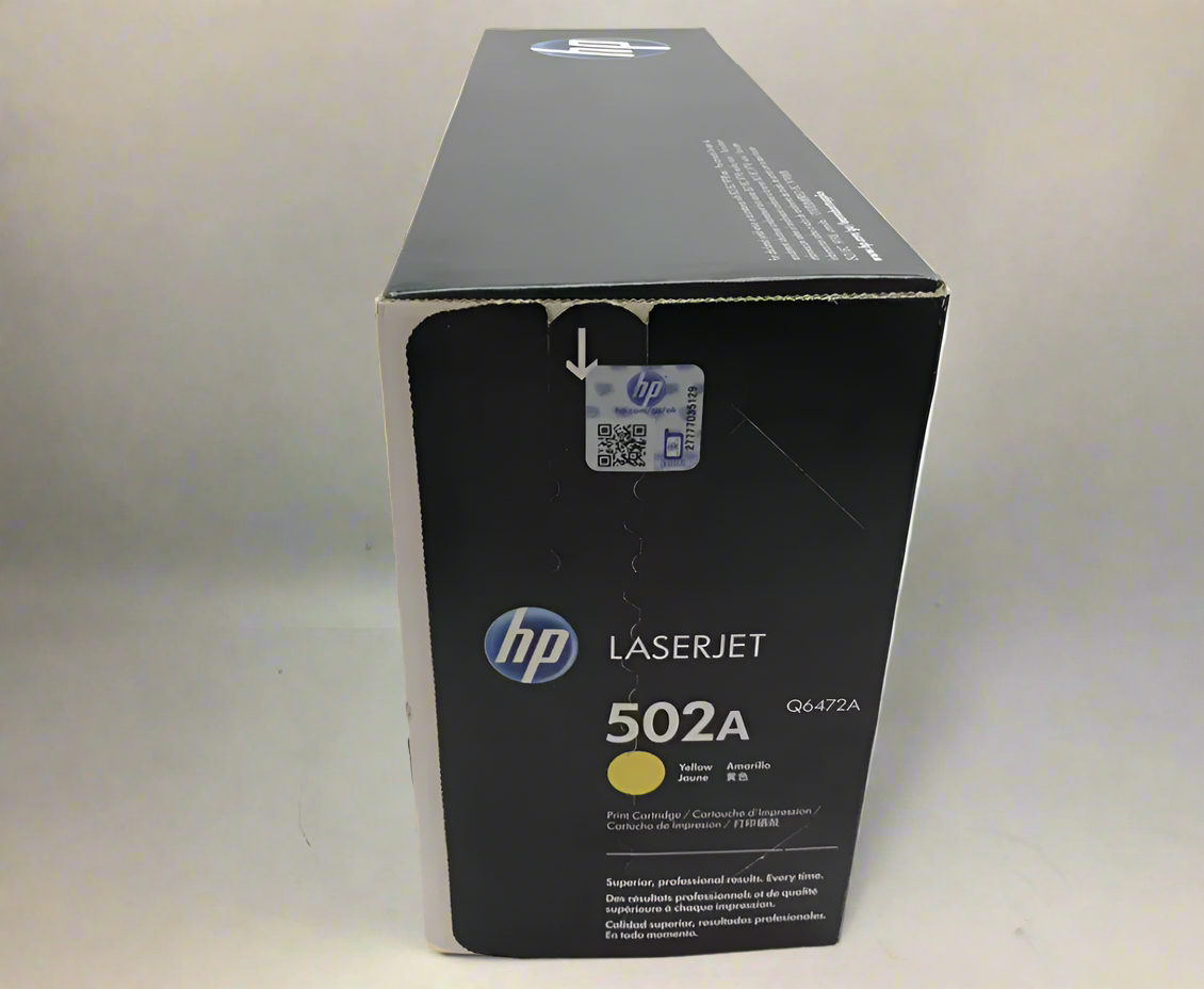 Genuine HP OEM Toner - Q6472A Yellow