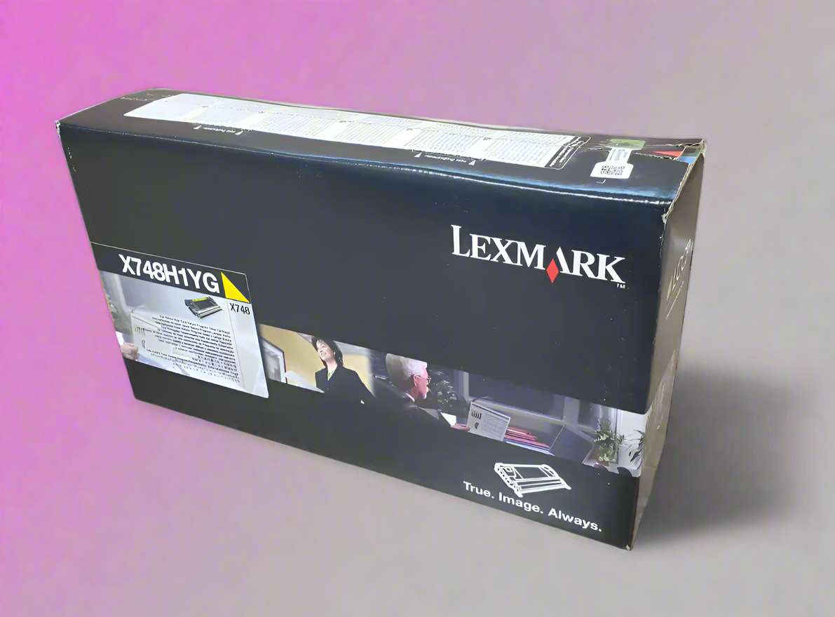 Genuine Lexmark OEM Toner - X748H1YG Yellow