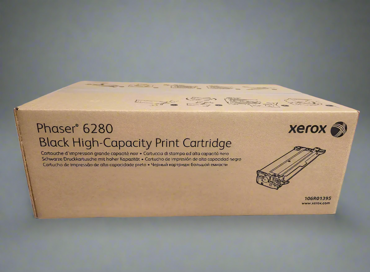 Genuine Xerox OEM Toner - 106R01395 Black