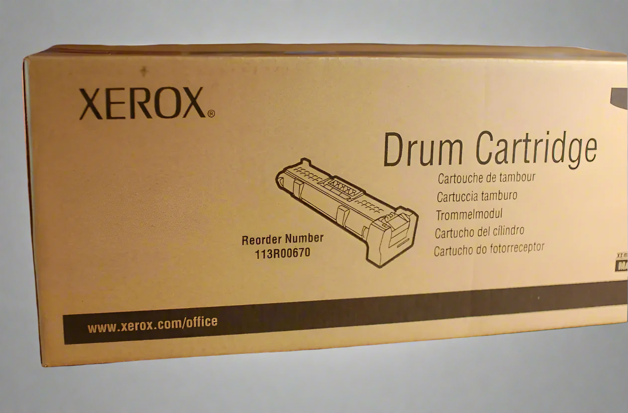 Genuine Xerox OEM Drum - 113R00670 Black