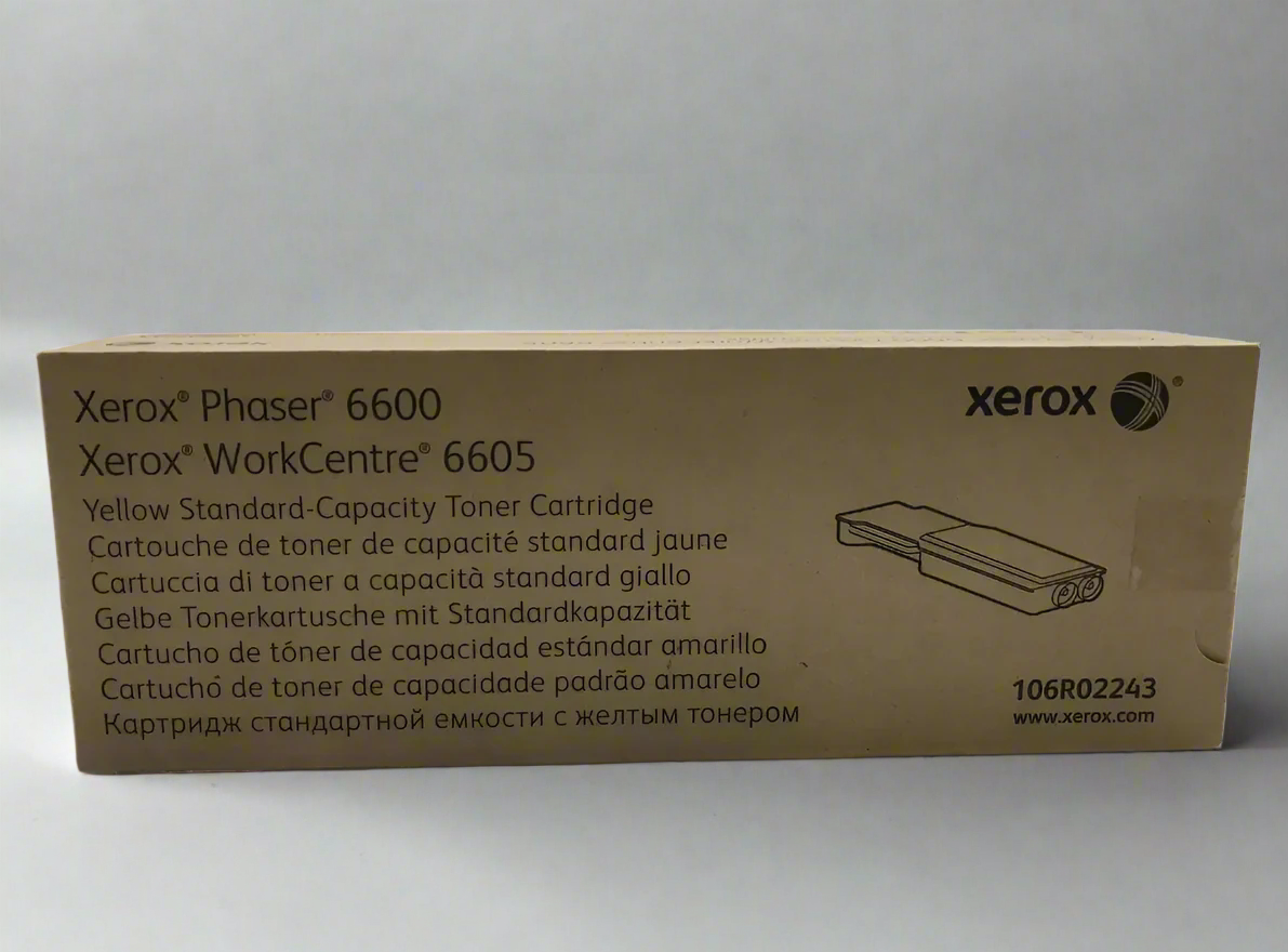 Genuine Xerox OEM Toner - 106R02243 Yellow