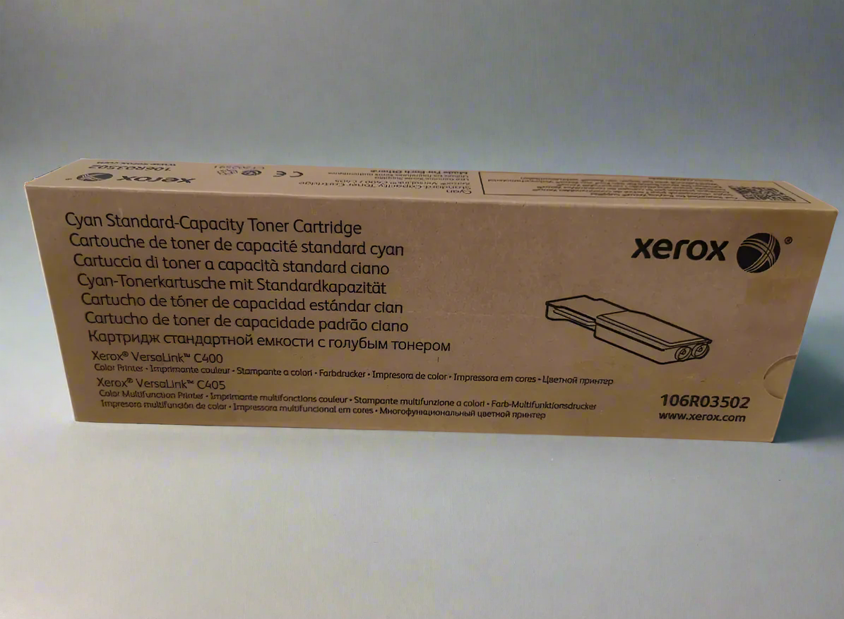 Genuine Xerox OEM Toner - 106R03502 Cyan