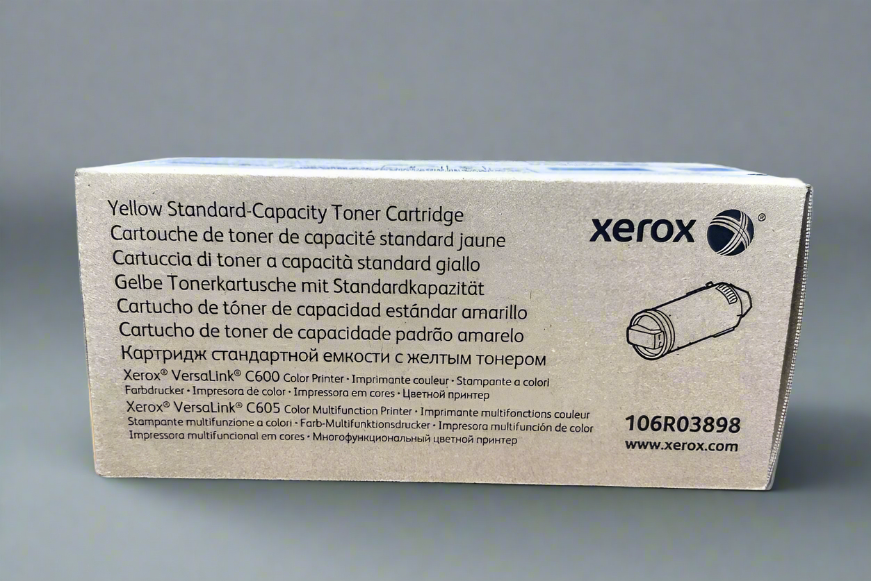 Genuine Xerox OEM Toner - 106R03898 Yellow