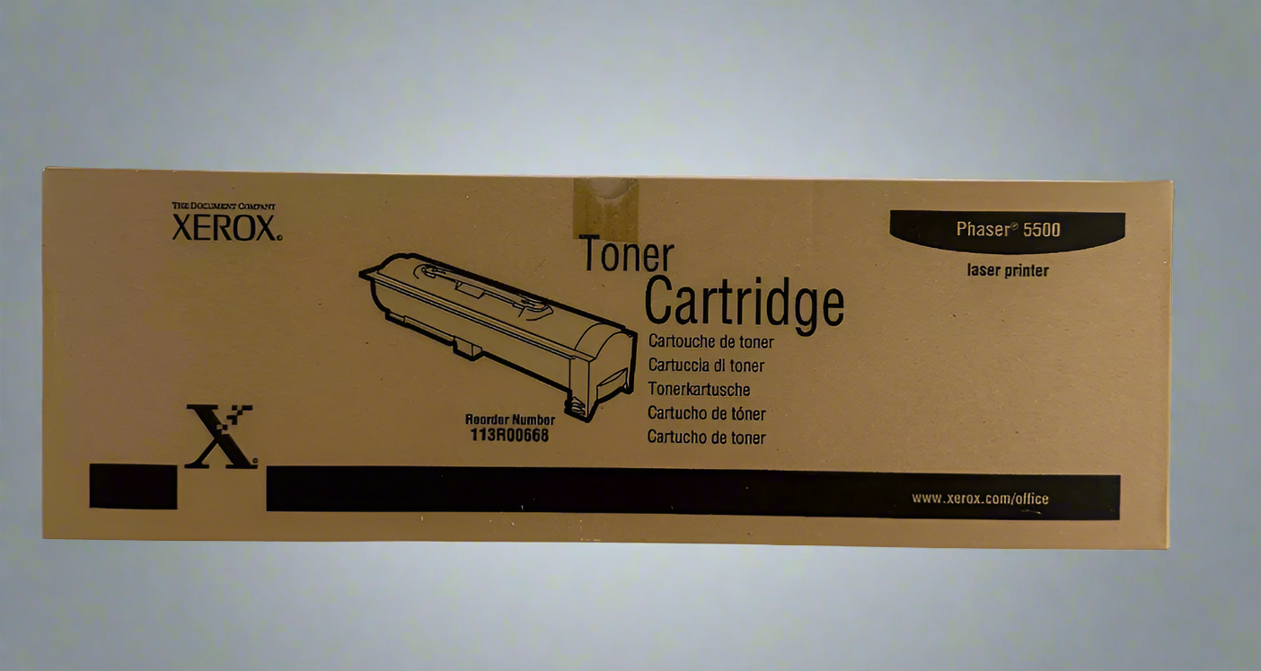 Genuine Xerox OEM Toner - 113R00668 Black