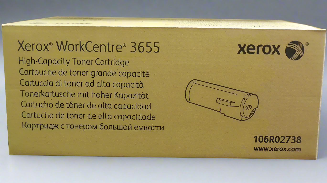 Genuine Xerox OEM Toner - 106R02738 Black