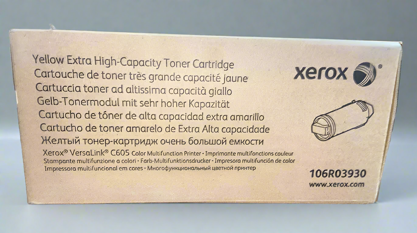 Genuine Xerox OEM Toner - 106R03930 Yellow