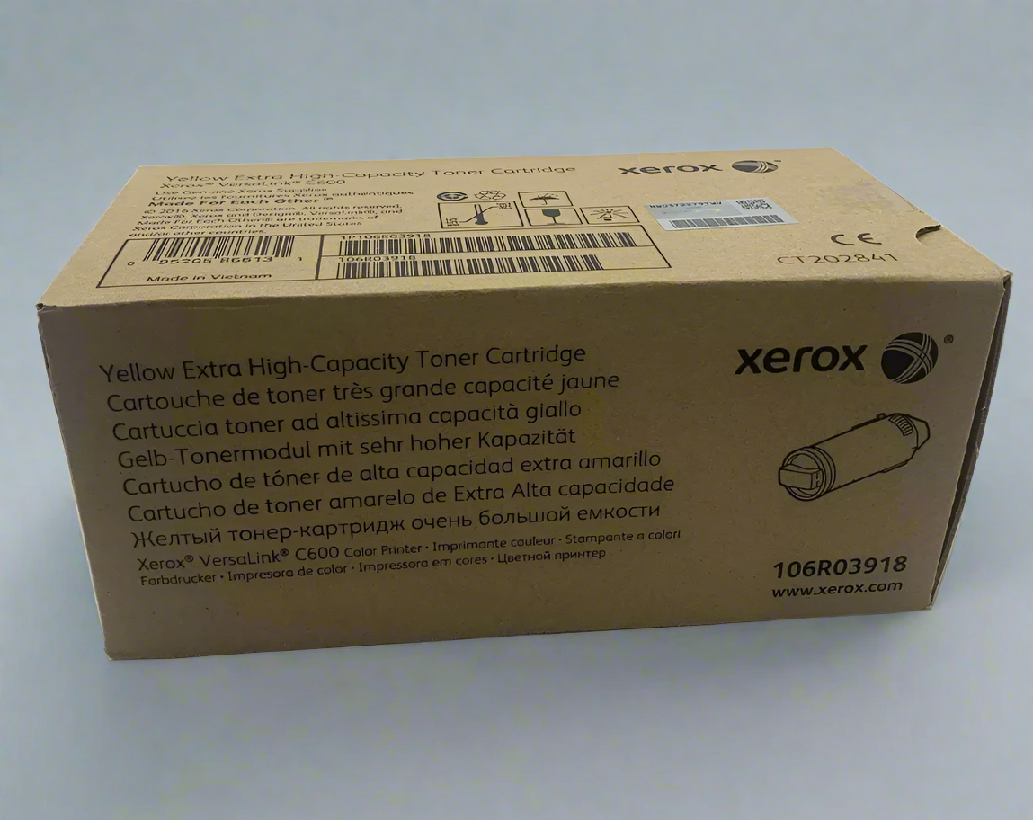 Genuine Xerox OEM Toner - 106R03918 Yellow