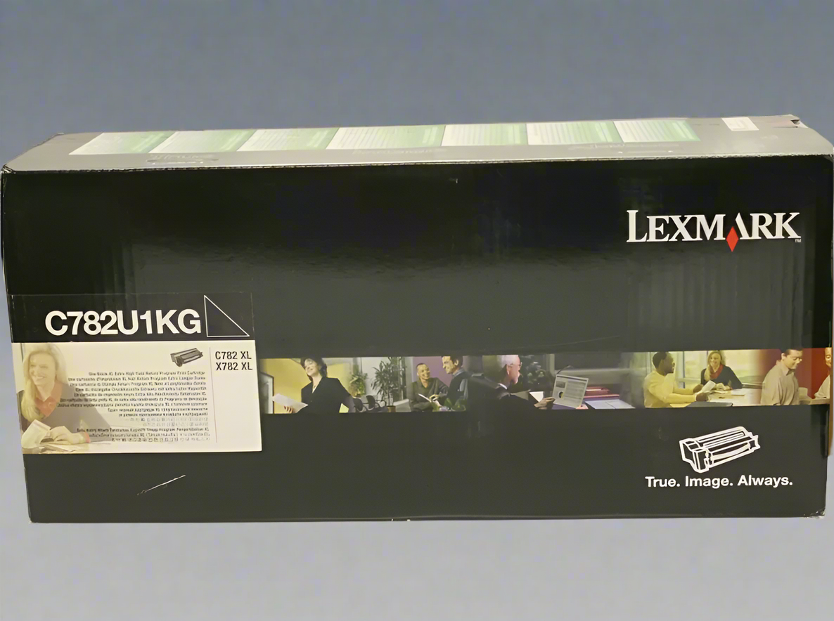 Genuine Lexmark OEM Toner - C782U1KG Black