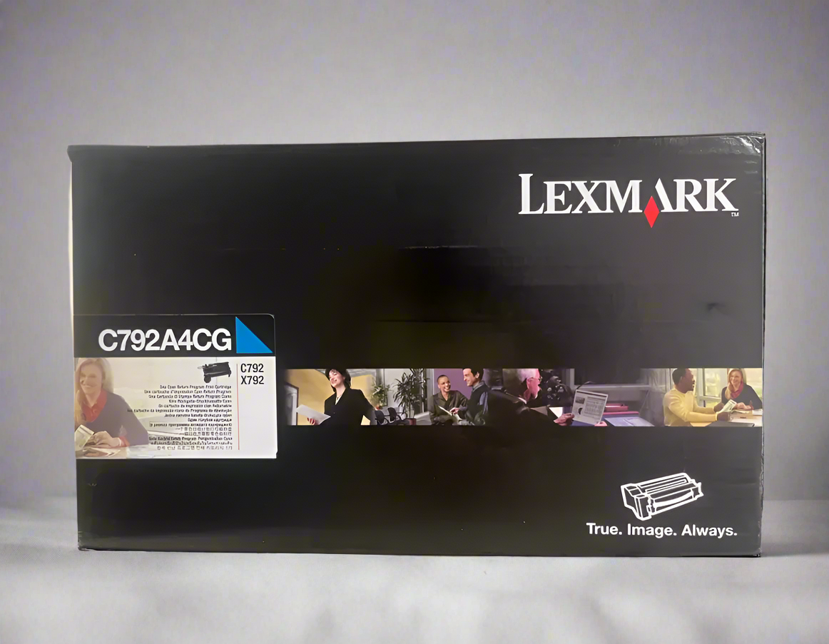 Genuine Lexmark OEM Toner - C792A4CG Cyan