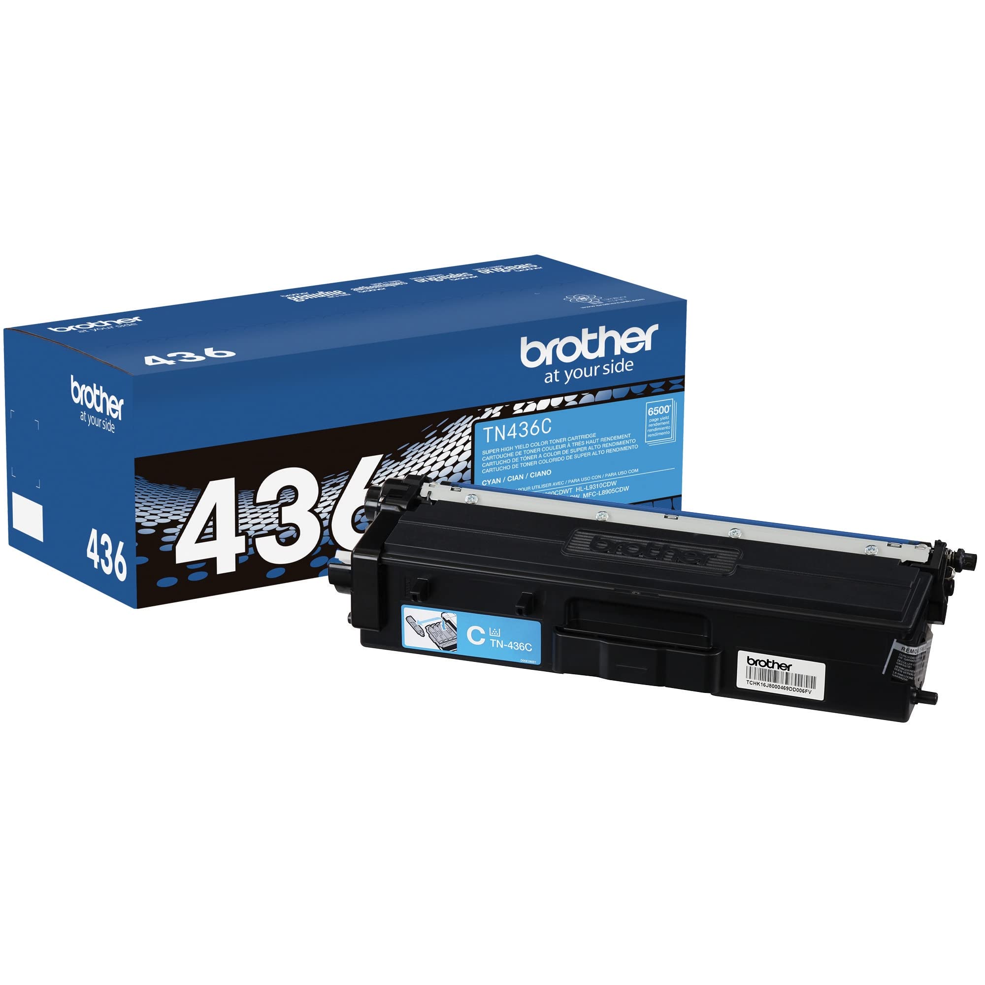 Genuine Brother OEM Toner Cyan - TN436C