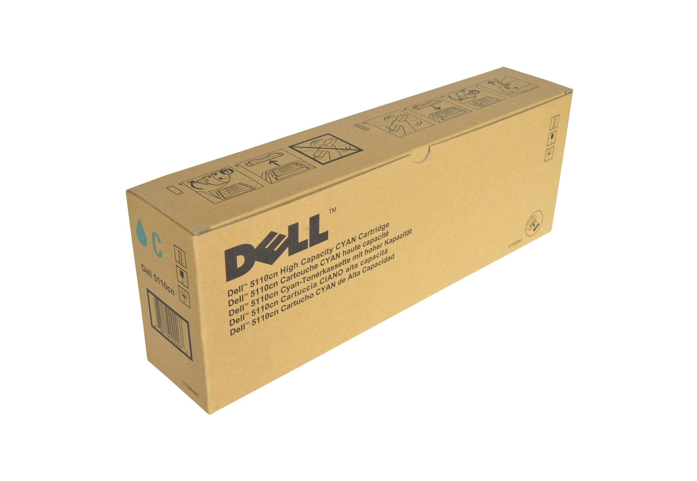 Genuine Dell OEM Toner -  GD900 Cyan